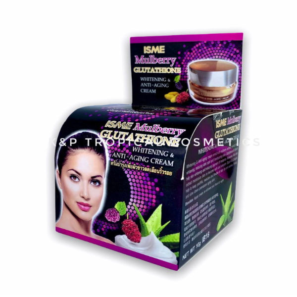 ISME Mulberry Glutathione Whitening & Anti-Aging Face Cream 10 g.