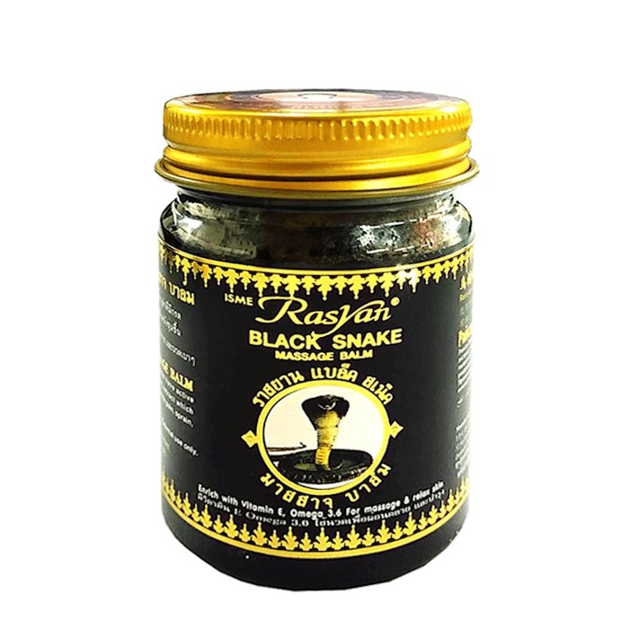 ISME RASYAN BLACK SNAKE MASSAGE BALM 50Grm