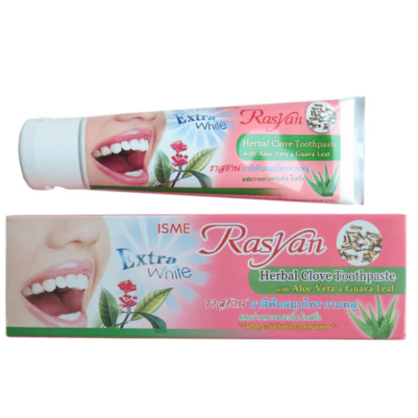 Isme Rasyan Herbal Clove Toothpaste with Aloe Vera & Guava Leaf 100g